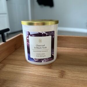 Charcoal & Black Teak Threshold Candle